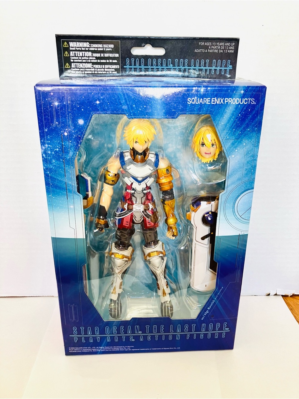 Square Enix Play Arts Edge Maverick 8in Figure New 2009 Star Ocean Last Hope